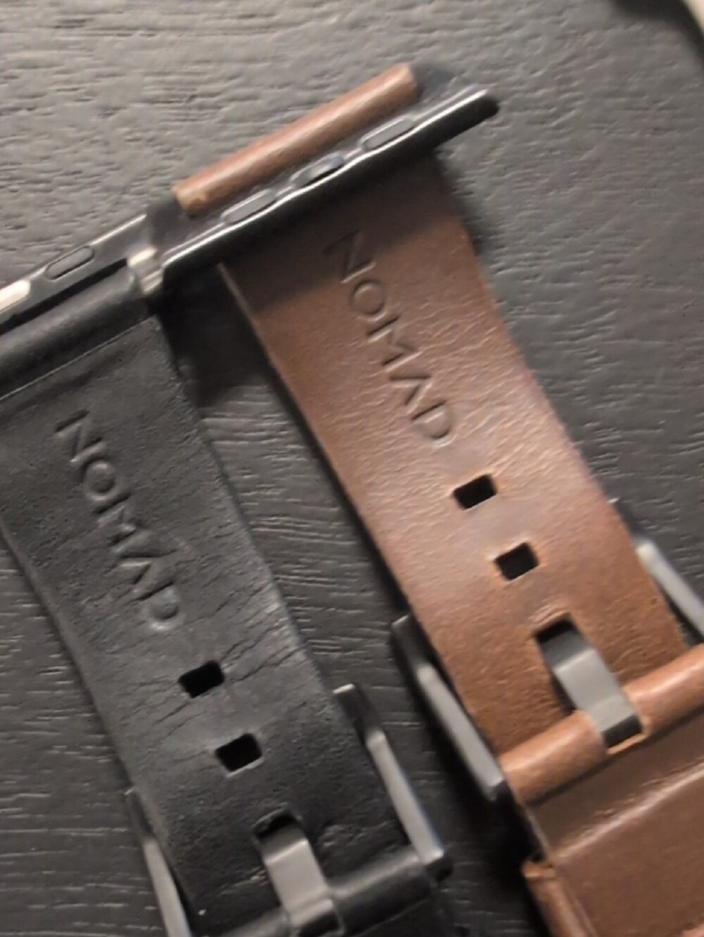 Nomad Interchangeable Watch Band Set in Black, Navy, Beige, Brown - Picture 7 of 10